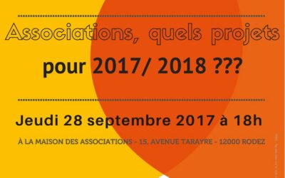 CAFÉ DÉBAT #15 « Associations, quels projets pour 2017/2018??? »